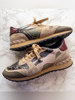 Valentino Garavani Camouflage Runrocker sneakers EU 40